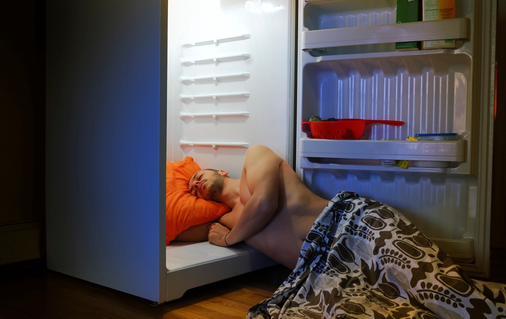 People have been sleeping in their kitchens to cope with the hot weather (Getty/iStock)