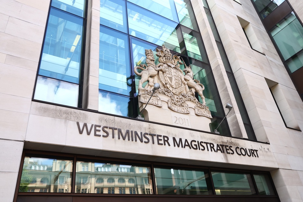 Gary Glitter appeared at Westminster Magistrates’ Court via videolink (Getty)