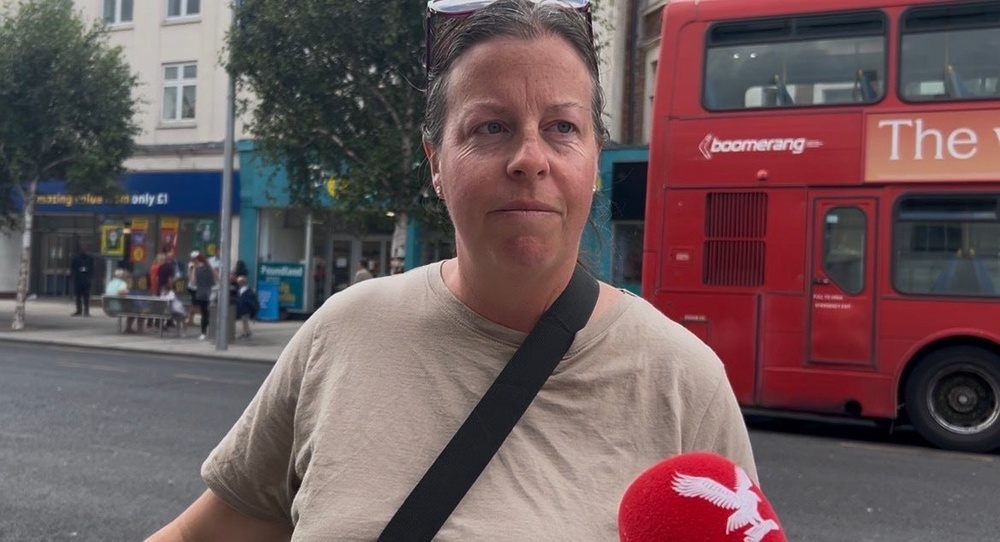 Amy Smith, 37, said she hasn't seen a lot of Nigel Farage (The Independent)