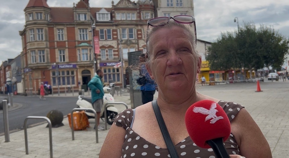 Lesley Noakes, 66, said she is 'not that keen' on Mr Farage (The Independent)