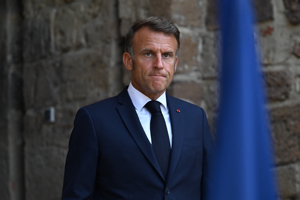 The law, backed by President Emmanuel Macron, goes into effect on Aug. 11 (POOL/AFP via Getty Images)