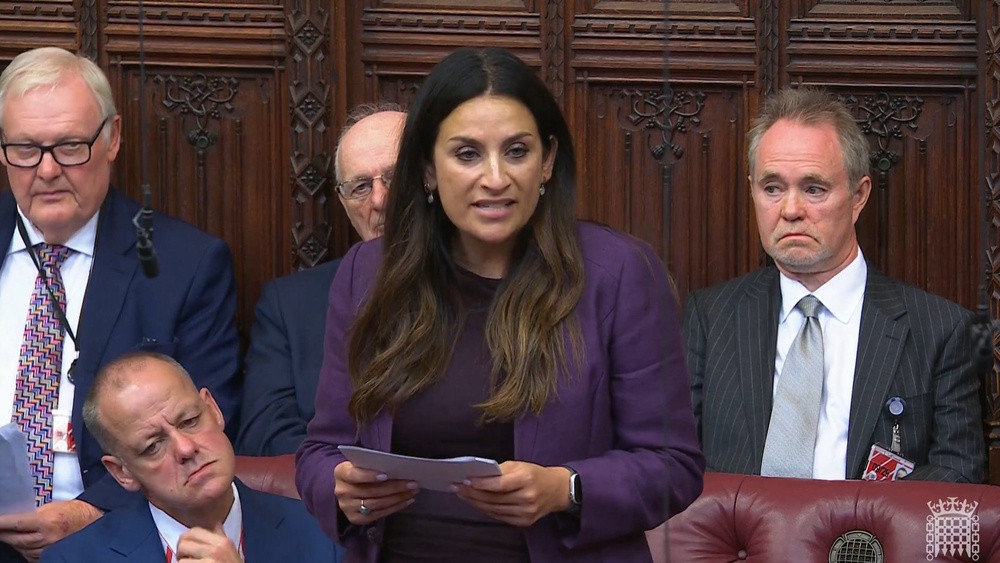 Baroness Luciana Berger (Parliament TV/PA) (PA Media)