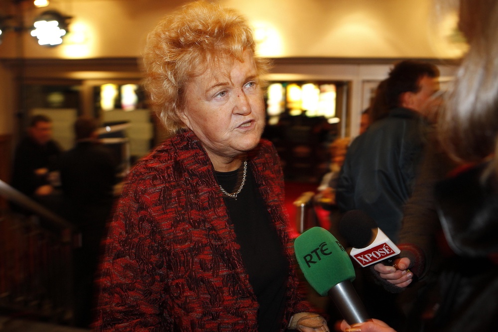 Brenda Fricker appeared on stage as well as on screen (Julien Behal/PA) (PA Archive)
