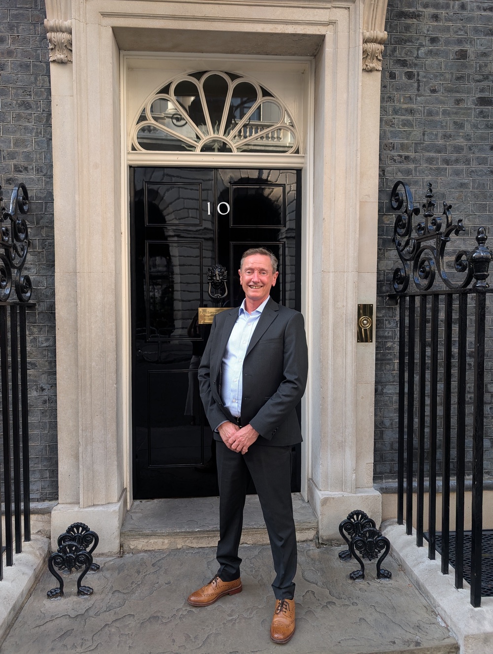 Sean was invited to speak at 10 Downing Street in June 2025 (Collect/PA Real Life)
