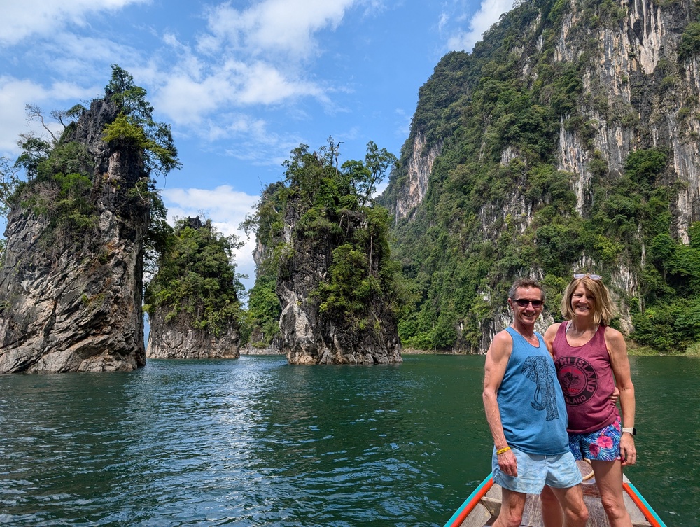 Julie and Sean in Thailand in December 2024 (Collect/PA Real Life)