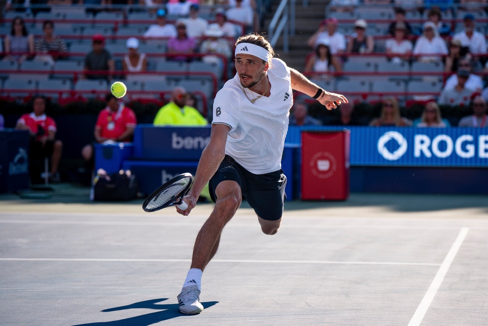 Alexander Zverev lost in his first match at the Canadian Open (AP)