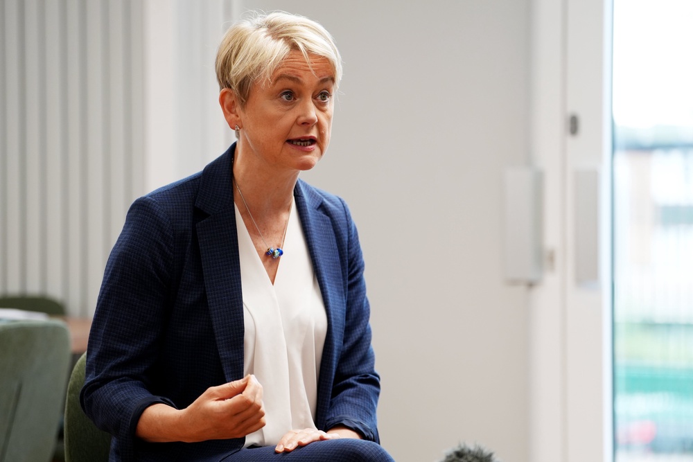 Health Secretary Yvette Cooper hailed the news (PA)
