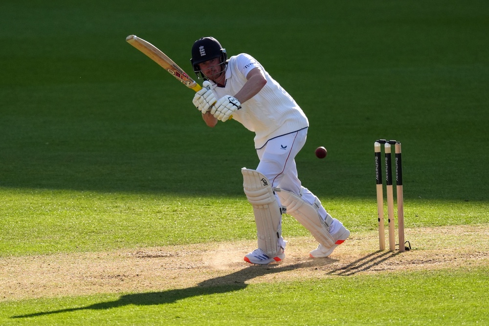Jordan Cox, pictured, will deputise at number three for the injured Jacob Bethell (Ben Whitley/PA) (PA Wire)