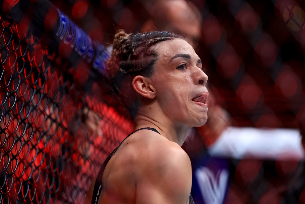 UFC women’s strawweight champion Mackenzie Dern (Getty)