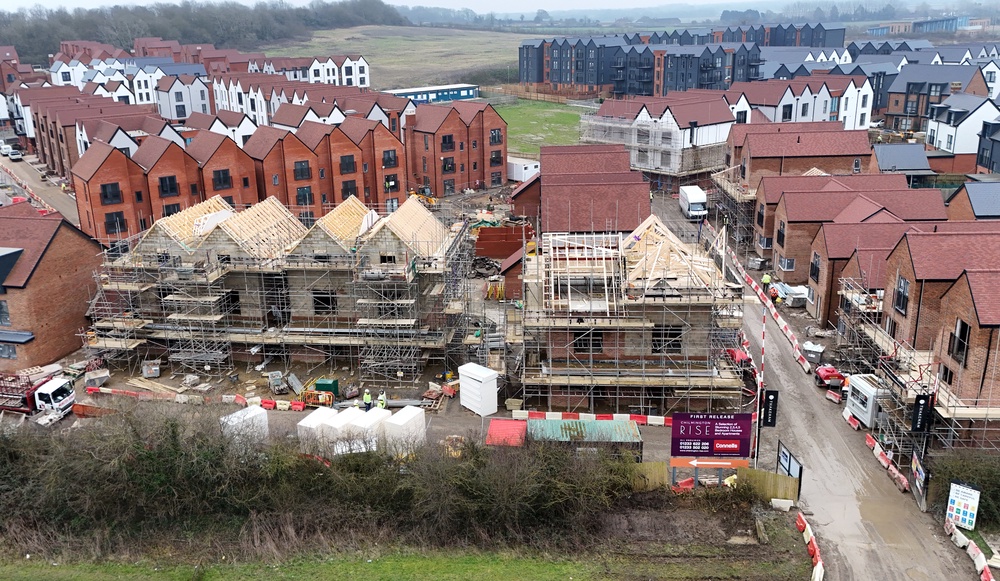 The housebuilding sector saw activity reach the highest level since October (PA) (PA Archive)