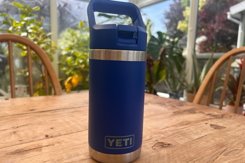 This bottle is resilient and can be personalised (Sarah Dawson/The Independent)