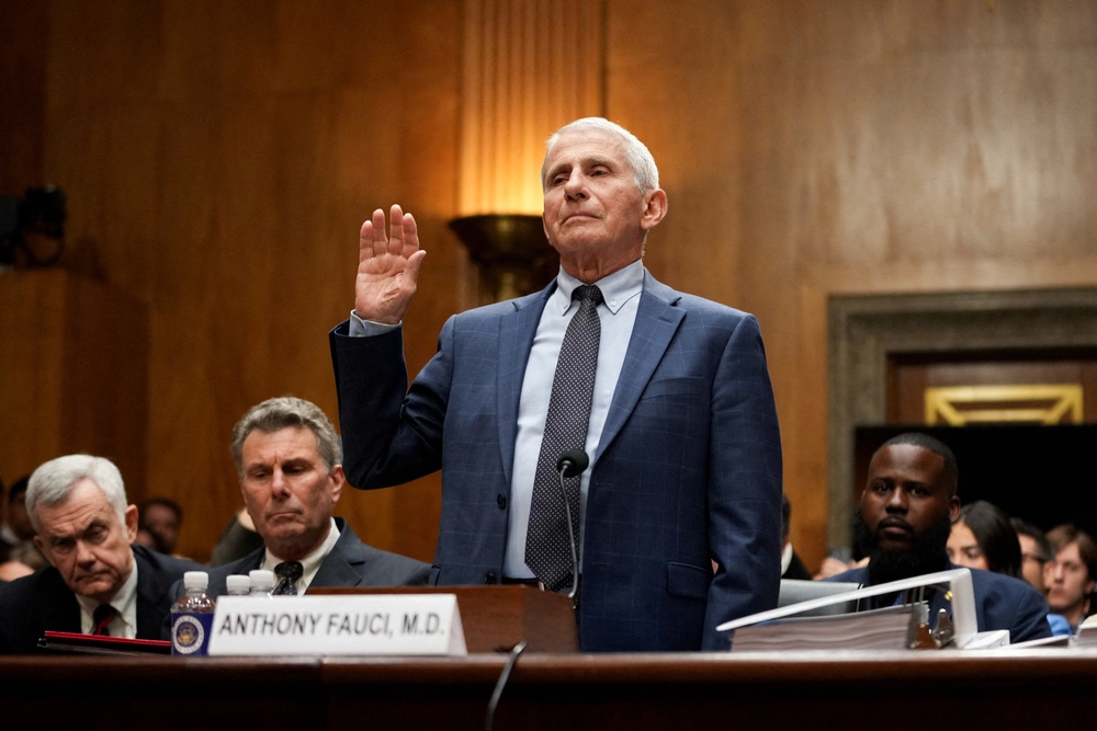Dr. Anthony Fauci’s cell phone is now in the hands of Republicans pushing to charge him with contempt of Congress after he refused to answer questions about his actions during the COVID-19 pandemic at a hearing last week (Reuters)