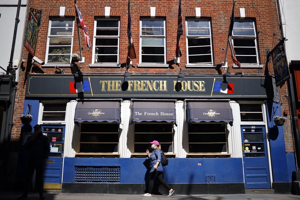 Lesley Lewis, owner of The French House, warned that it could finish us off’ (AFP/Getty)