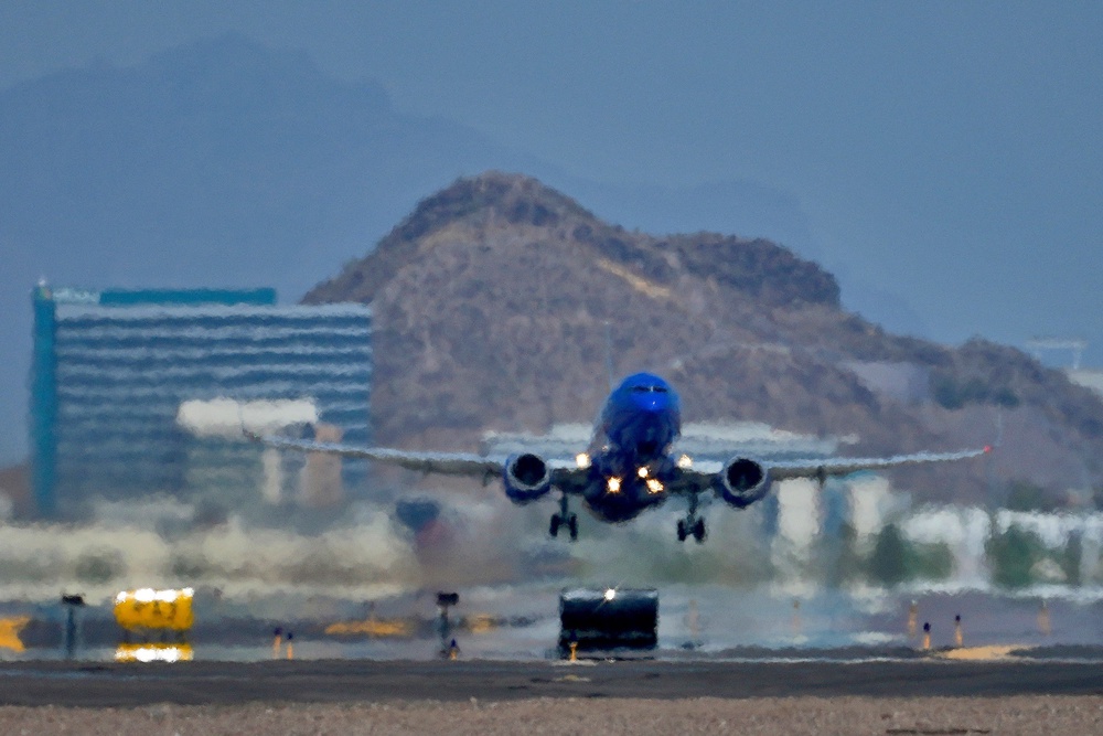 Before every flight, pilots and airlines meticulously calculate an aircraft's safe takeoff capability, considering crucial factors such as the plane’s weight, the airport’s elevation, and the ambient temperature (AP Photo/Matt York)