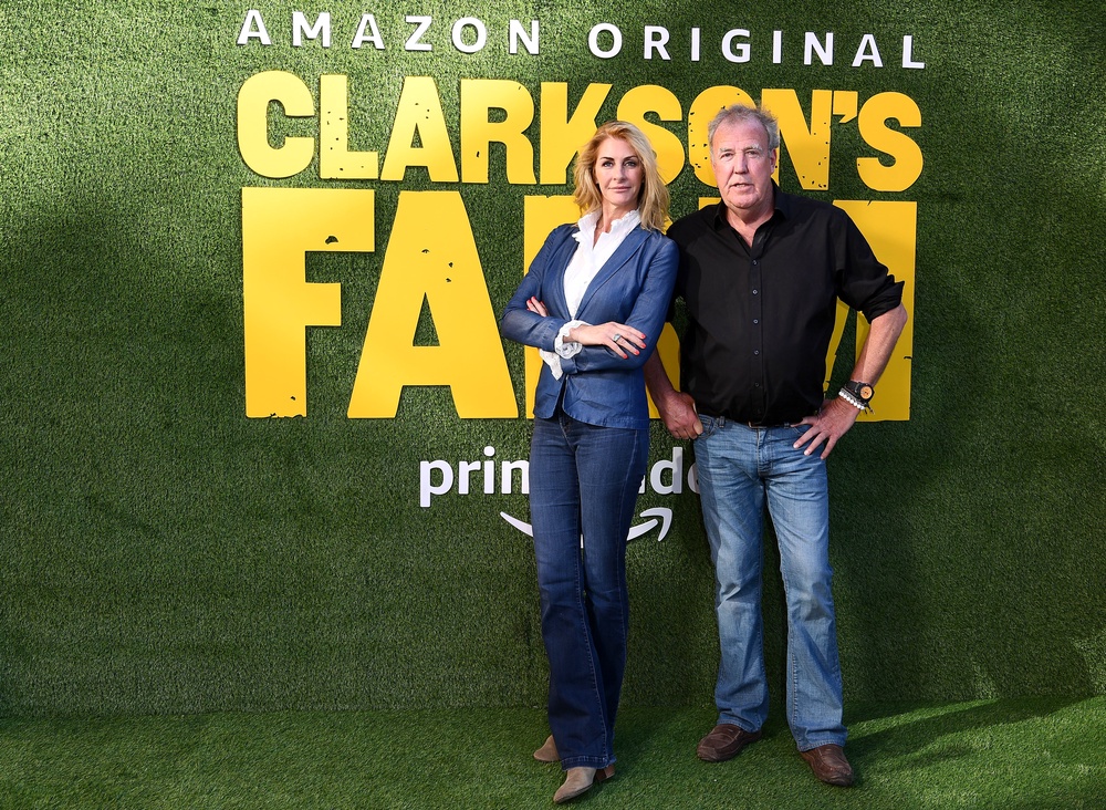 Lisa Hogan and Jeremy Clarkson both star in 'Clarkson's Farm' on Prime Video (Getty)