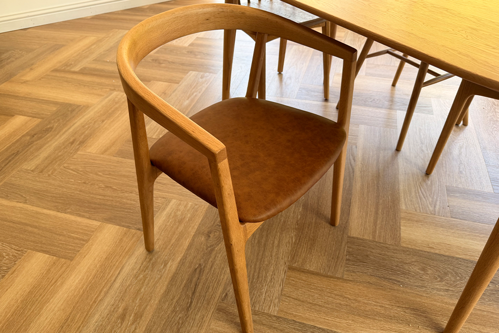 It’s such a classic design that I think it would pair beautifully with just about any wooden table going (Emily Peck/The Independent)