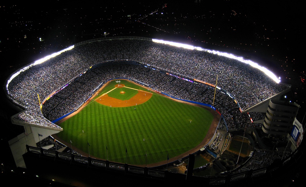 An aerial view of Yankee Stadium (Getty)