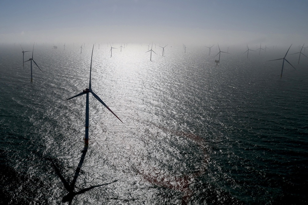 In exchange for the $1.22 billion, RWE is relinquishing wind power leases that could have provided approximately seven gigawatts of power (Christian Charisius/Pool via Reuters)