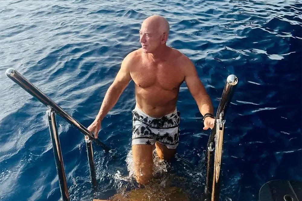 Shiverpool: Will Bezos be spotted taking a dip in the docks soon? (Instagram)