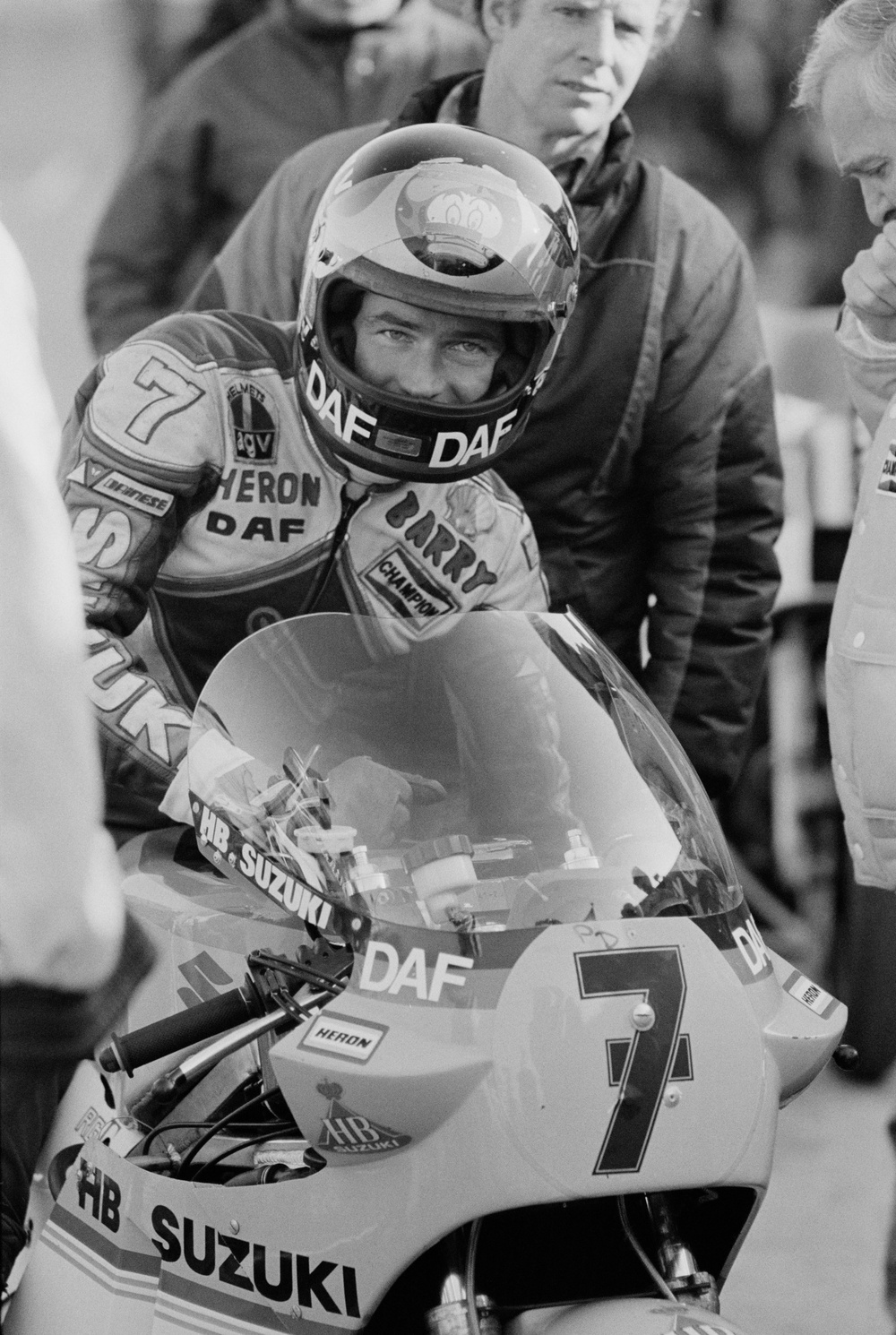 Barry Sheene was Britain's last MotoGP champion 50 years ago (Getty)
