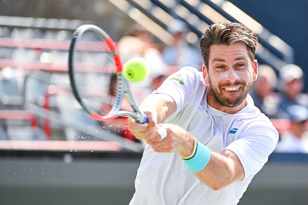 Cameron Norrie saved a match point in his comeback win over Alex De Minaur (Reuters)