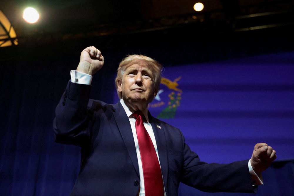 Trump has issued endorsements and begun campaigning for Republican candidates in the hopes of encouraging voters to get out and cast ballots for his party in the midterm elections (Reuters)