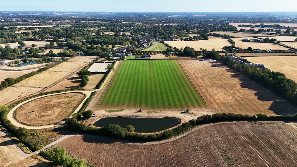 The King Power Polo pitch in Holyport, Berkshire (Jonathan Brady/PA) (PA Wire)