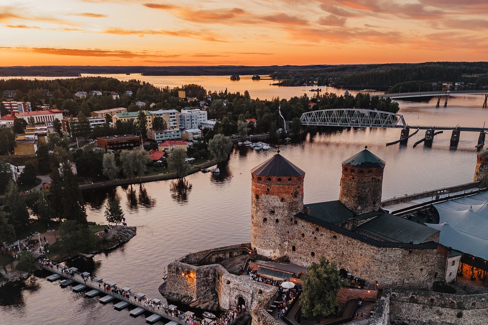 Honestly, wow: The city of Savonlinna in Finland (Supplied)