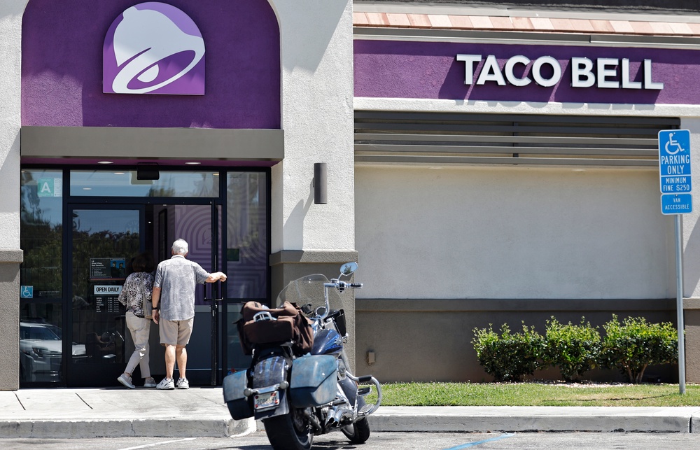 Cases in Michigan have been tied to contaminated iceberg lettuce served at multiple locations of the fast-food chain Taco Bell (Getty)