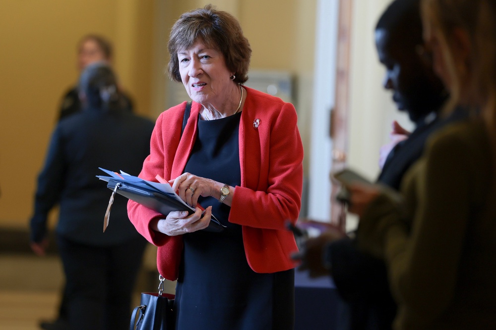 Senator Susan Collins also says that she will be voting against Blanche (Getty)