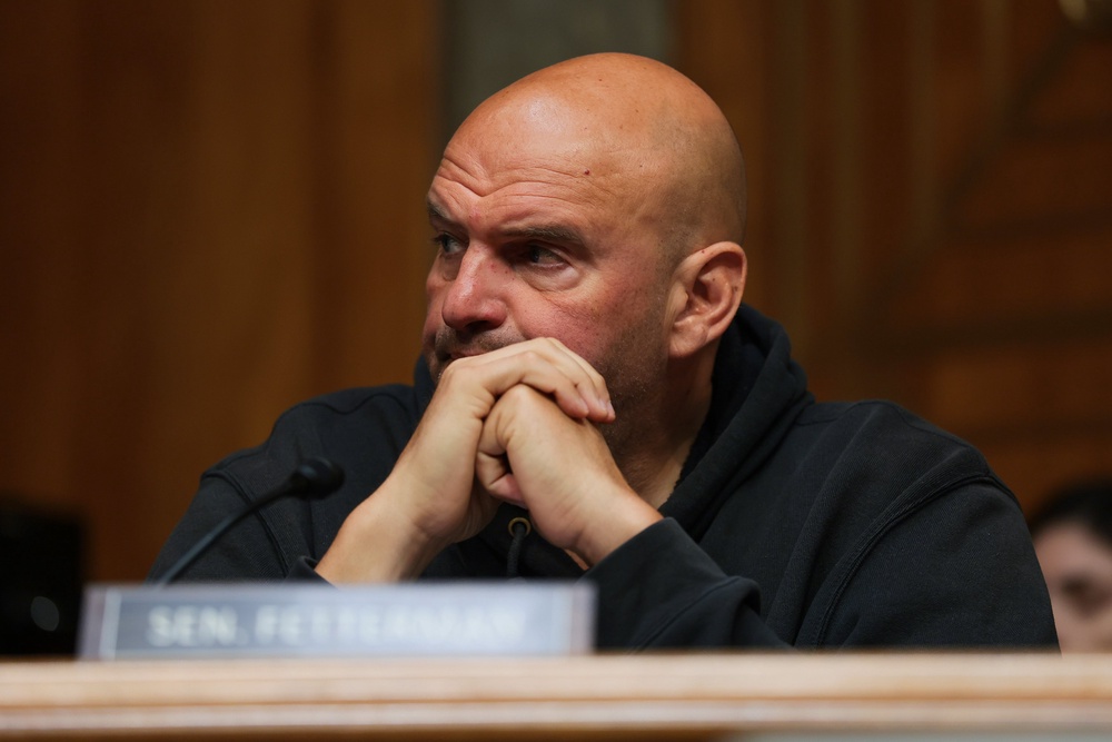 Senator John Fetterman says he will vote against Blanche's confirmation (Getty)