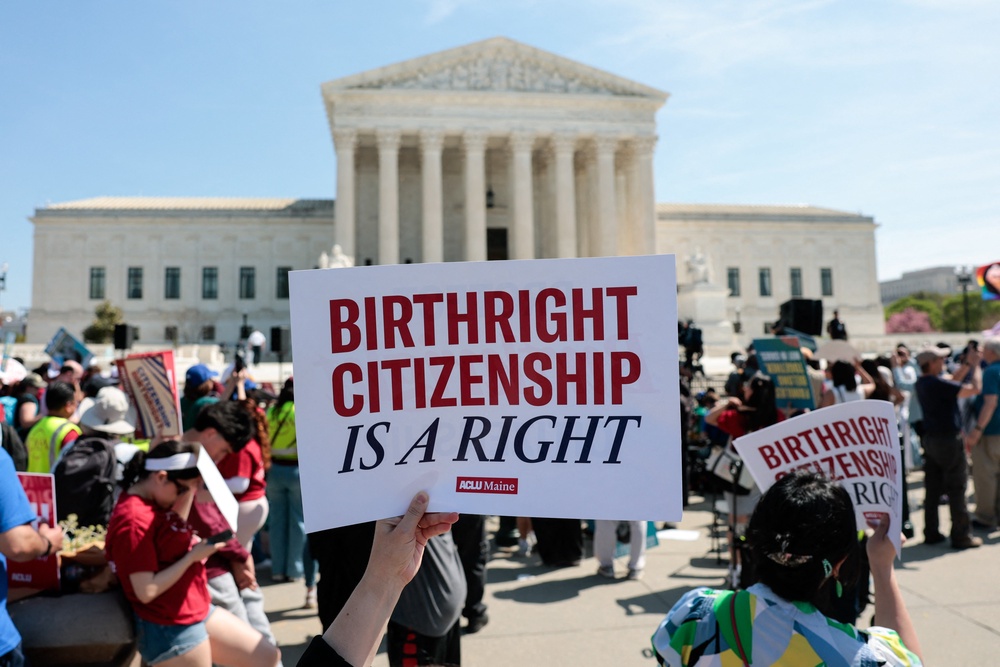 The Supreme Court ended Trump’s last attempt to end birthright citizenship (AFP via Getty Images)