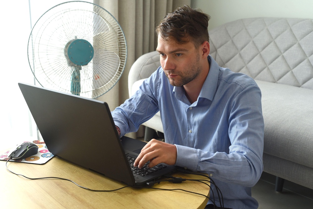 Laptops can overheat when it's hot outside but there are precautions you can take (PA)