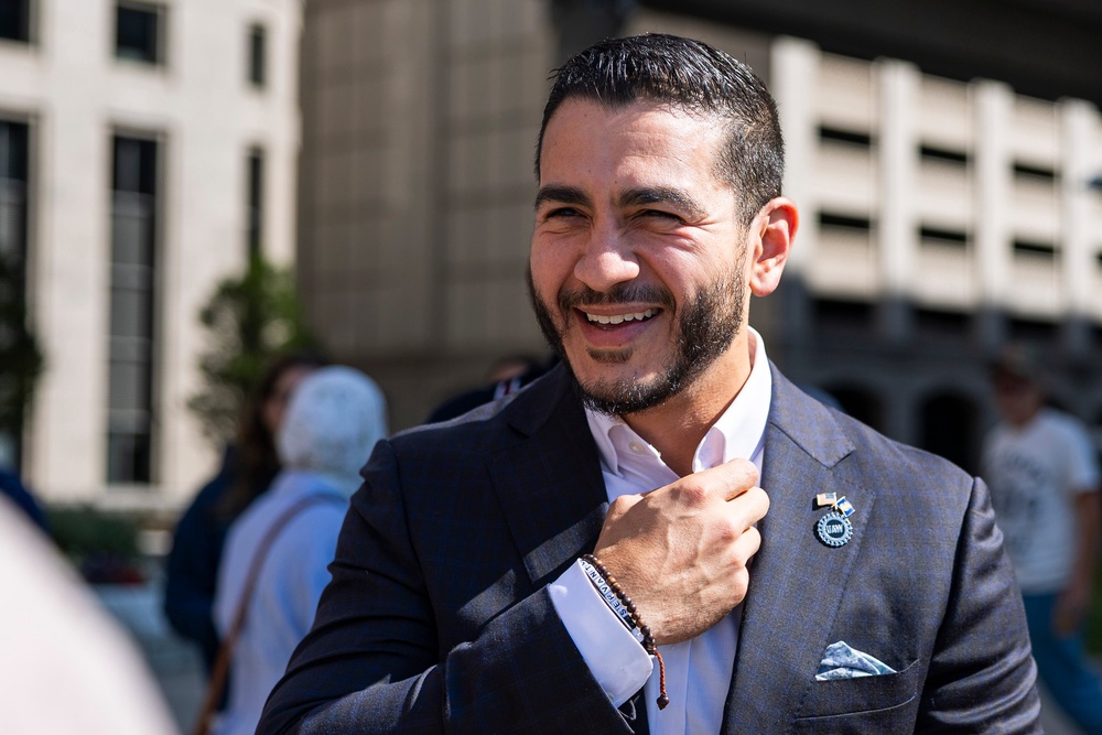 The prominent Democrat suggested the GOP will baselessly accuse members of her party, including progressive Abdul El-Sayed, of being communists, and it will work to dissuade voters (Getty Images)