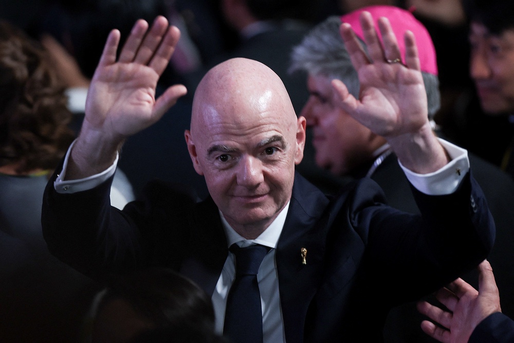Embattled Fifa president Gianni Infantino has denied the allegations (Reuters)