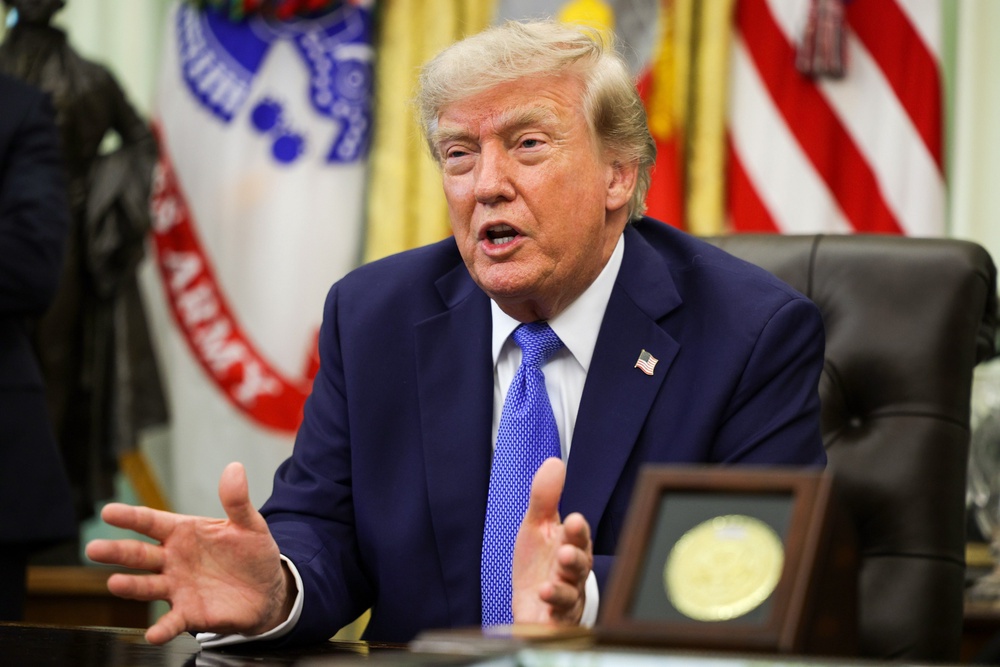 Despite Trump claiming throughout the war that a peace deal was within reach, fighting has dragged on (Getty Images)