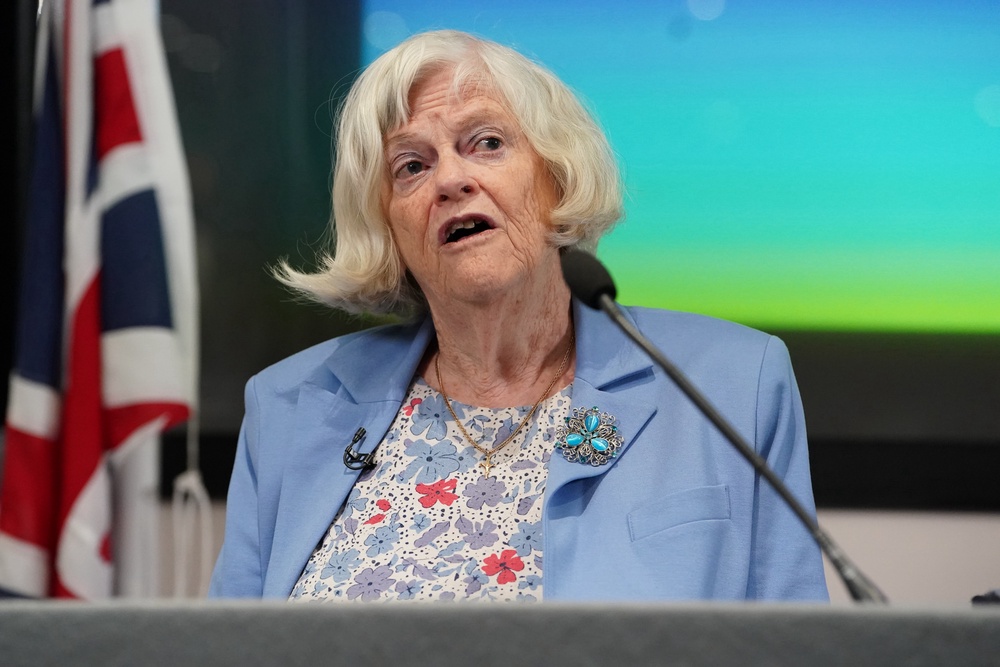 Counterterror police investigating the death of former MP Ann Widdecombe have reopened a year-old probe into an alleged firebomb attack at Nigel Farage’s home (PA)