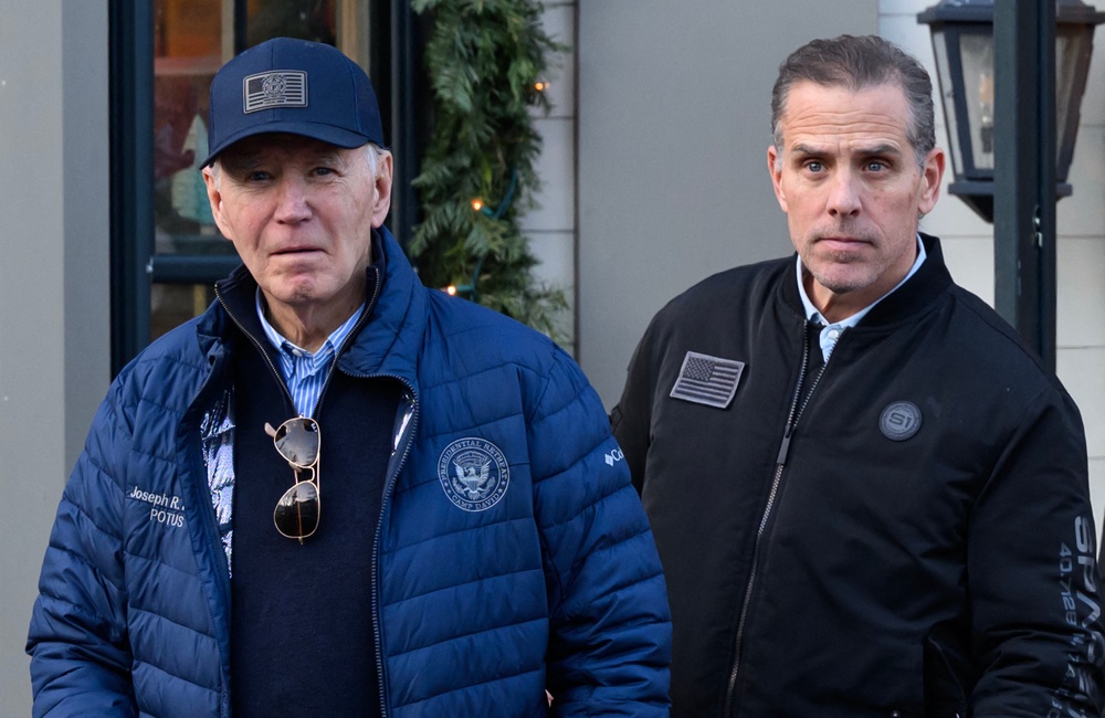 The circumstances of the publication of laptop contents allegedly possessed Hunter Biden raised concerns among intelligence officials and Democrats who feared foreign intelligence operations were similarly looking for dirt on the Biden family (AFP/Getty)