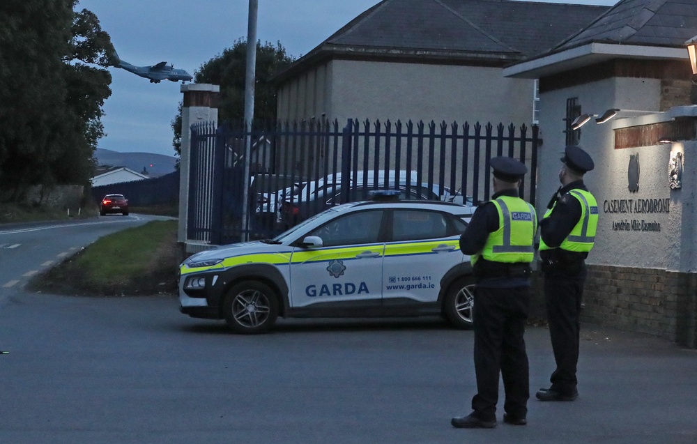 The Irish Government jet took off from Casement aerodrome in Baldonnel on Saturday (Brian Lawless/PA) (PA Archive)