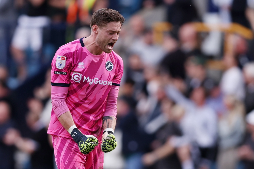 Lukas Jensen saved four penalties in the shootout (Getty)
