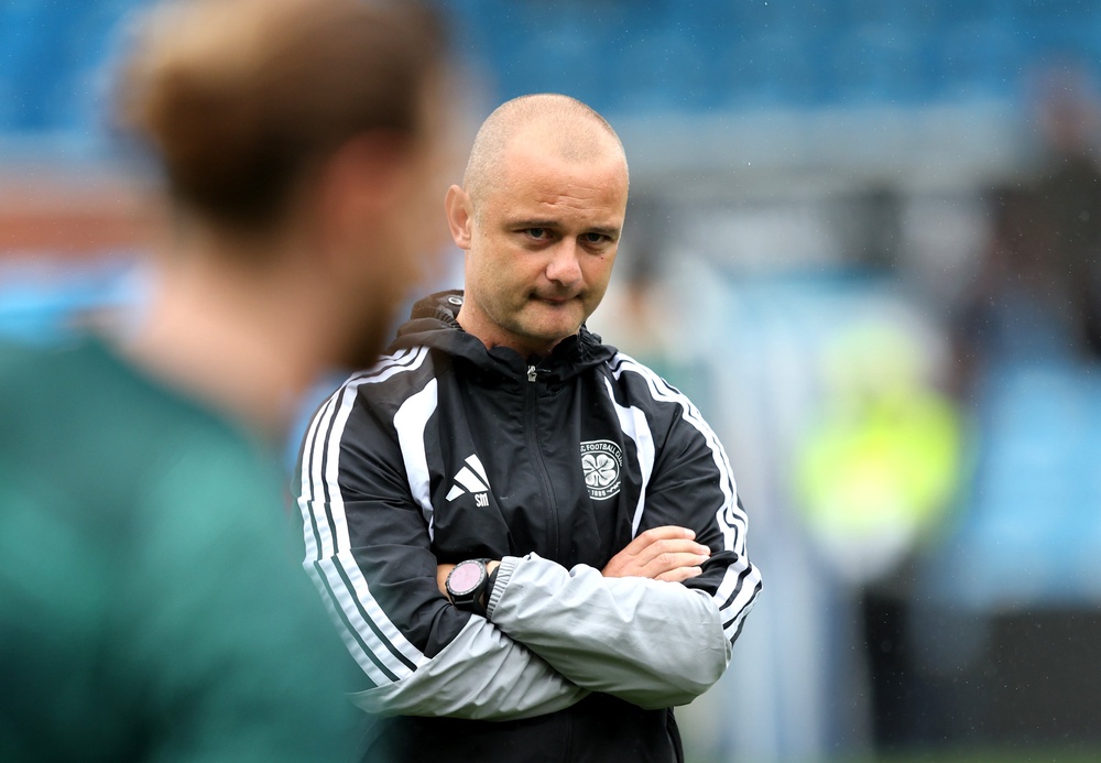 Shaun Maloney was in charge for Celtic’s fixture at Kilmarnock (Robert Perry/PA) (PA Wire)