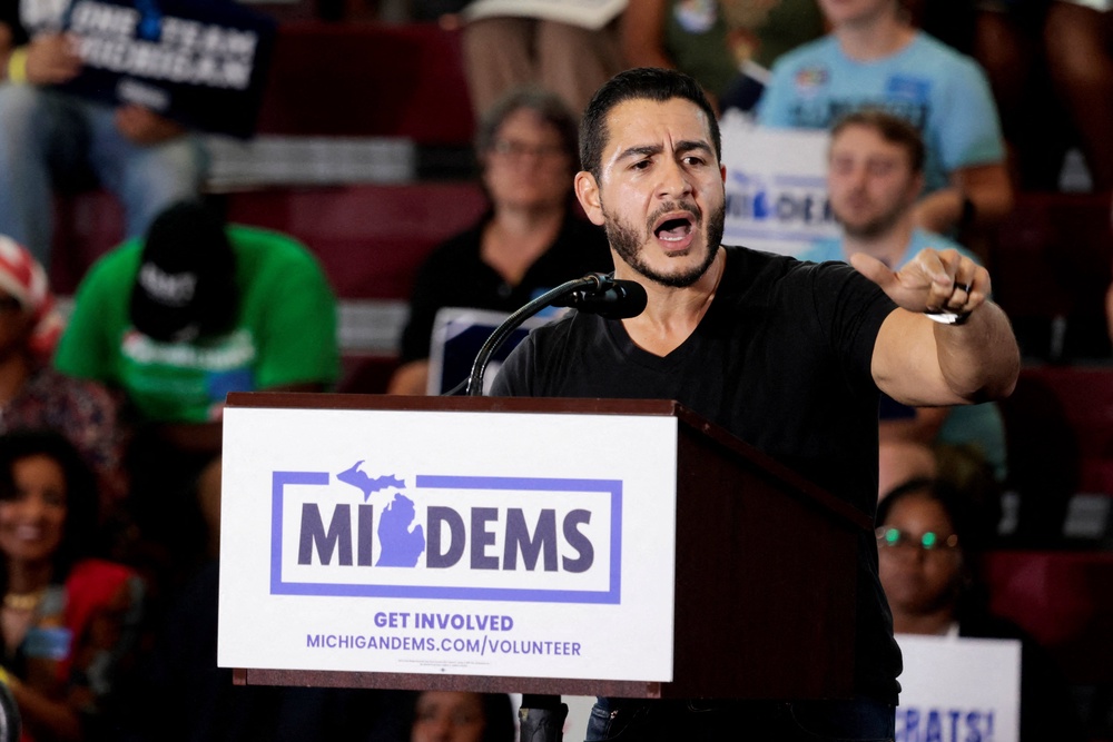 Mace attacked Michigan Democratic Senate candidate Abdul El-Sayed following his primary victory, accusing him of harboring ‘radical Islam ideology’ (Reuters)