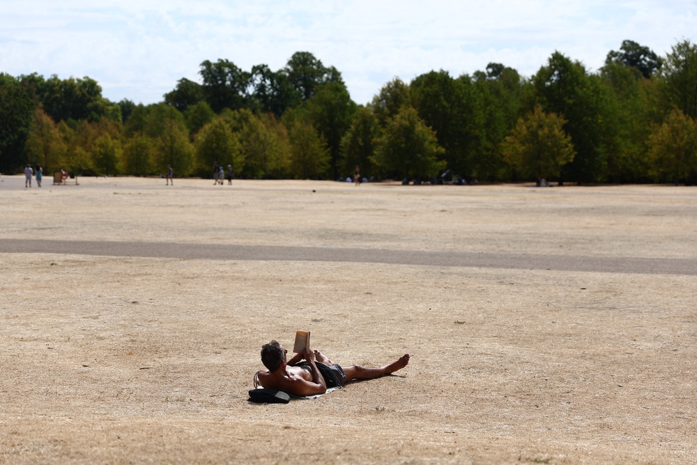 Half of England and all of Wales have been plunged into drought and more regions could be declared when officials meet at the National Drought Group on Monday (Peter Nicholls / AFP via Getty Images)