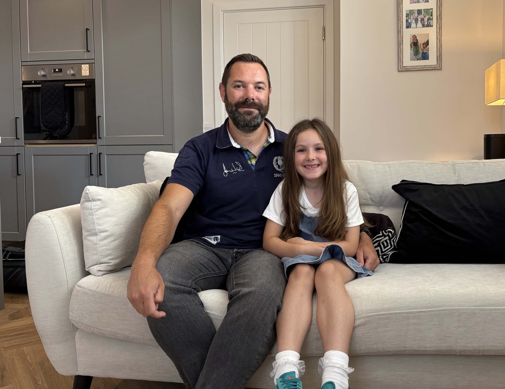Paul Choat and his daughter Skye (PA) (PA Wire)