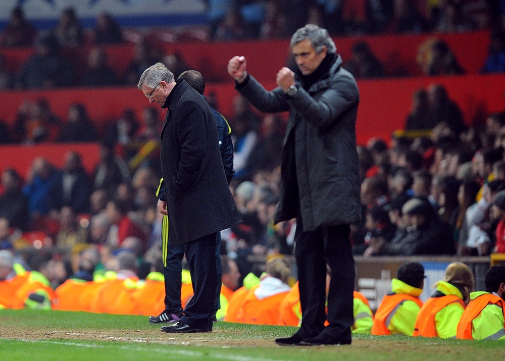 Jose Mourinho and Sir Alex Ferguson were long-time managerial rivals (PA)