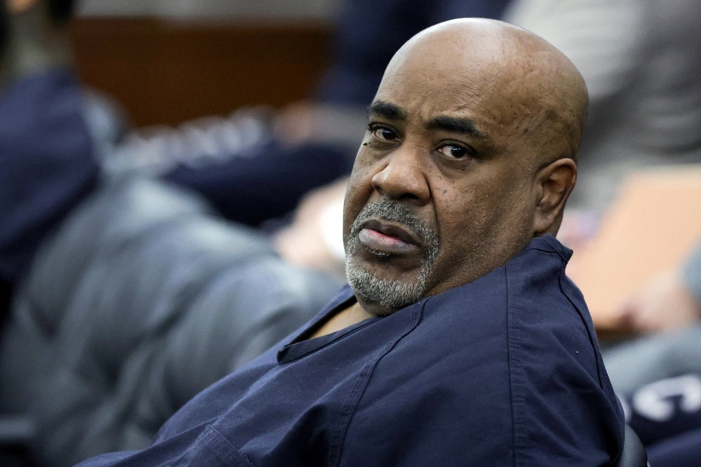 Prosecutors plan to prove that Davis made the calls that led to Shakur’s death and provided the gun used to shoot Shakur (Reuters)