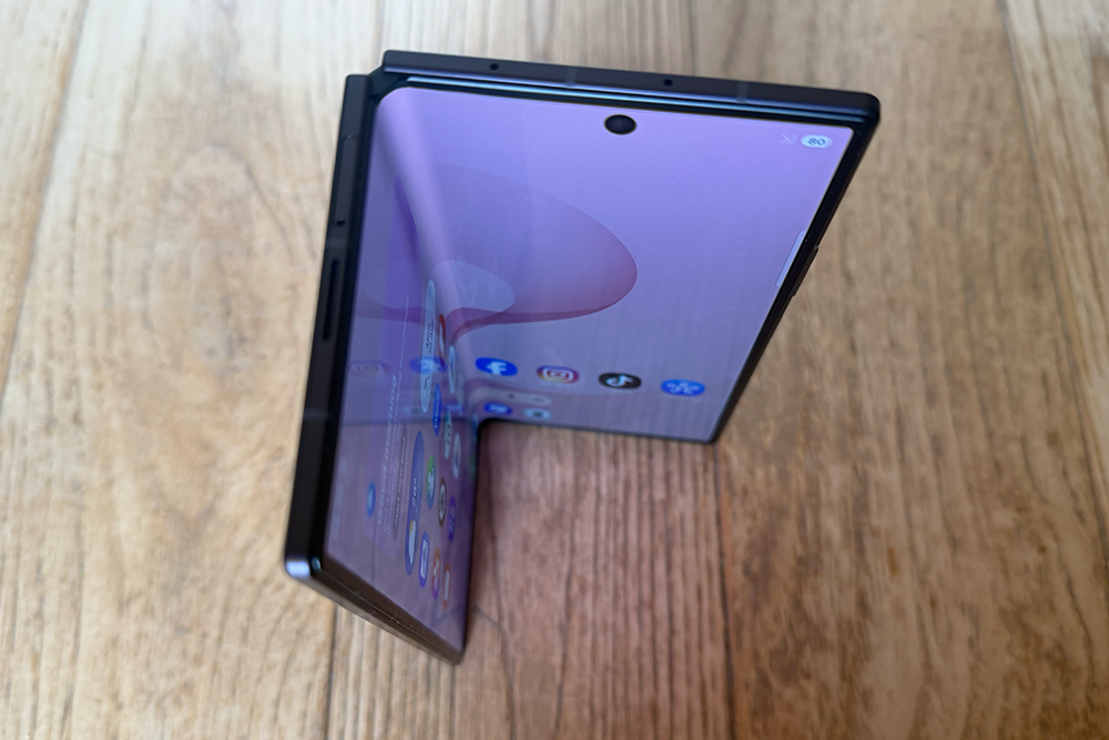 While it looks like last year’s Z Fold 7, there are significant changes under the hood (David Phelan/The Independent)