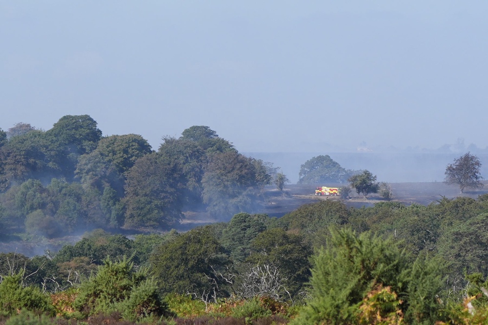 Firefighters have been tackling the blaze for the last 36 hours (PA)