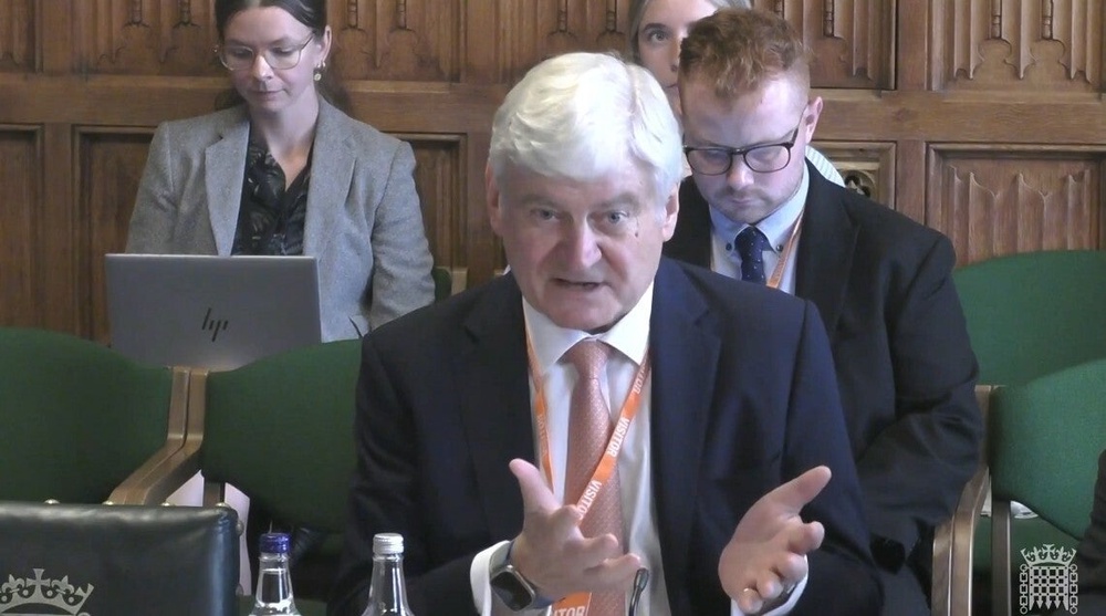 Thames Water chairman Sir Adrian Montague (House of Commons/UK Parliament/PA) (PA Archive)