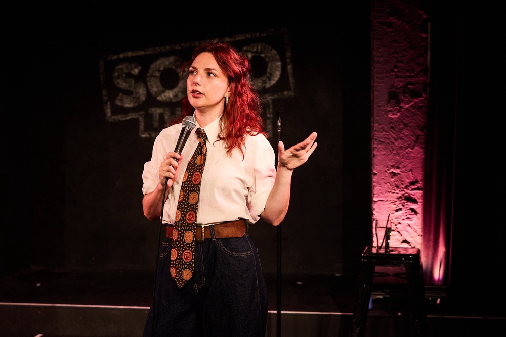 Ania Magliano is performing ‘Peach Fuzz’ at Monkey Barrel Comedy at the Edinburgh Festival Fringe until 22 August (Ania Magliano)